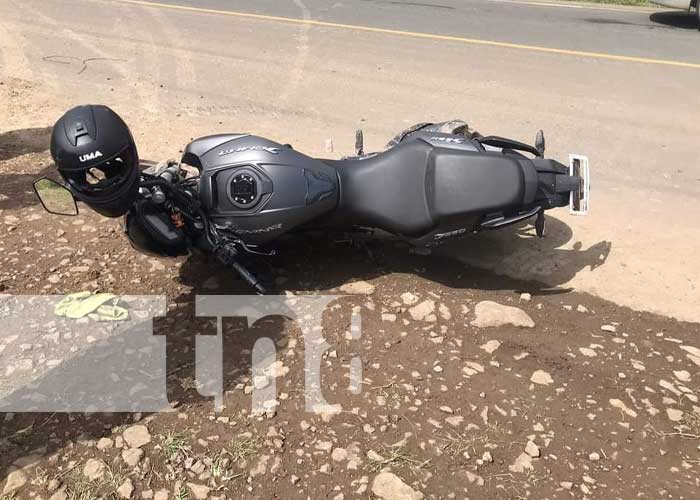 Foto: Fuerte accidente de tránsito en Jinotega / TN8