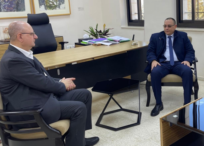 Embajada de Nicaragua en Palestina visita Universidad de Birzeit