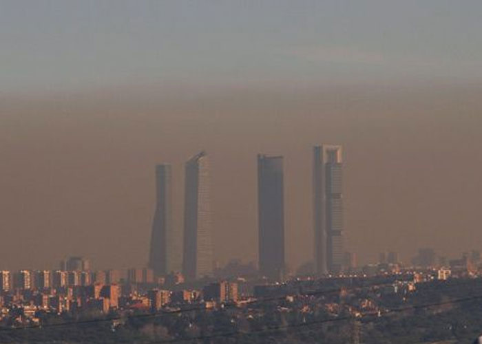 Foto: Calidad del aire en Madrid, España / GETTY