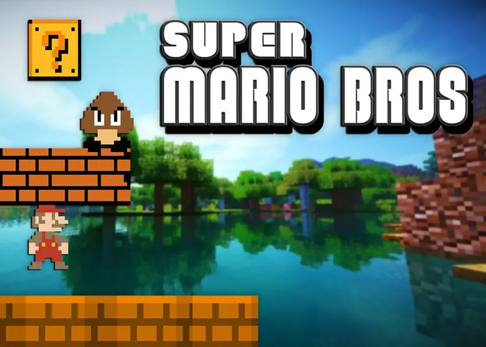 Jugar al Super Mario Bros en Minecraft sin mods ya es posible