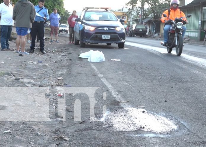 Foto: Una joven murió atropellada en Matagalpa / TN8