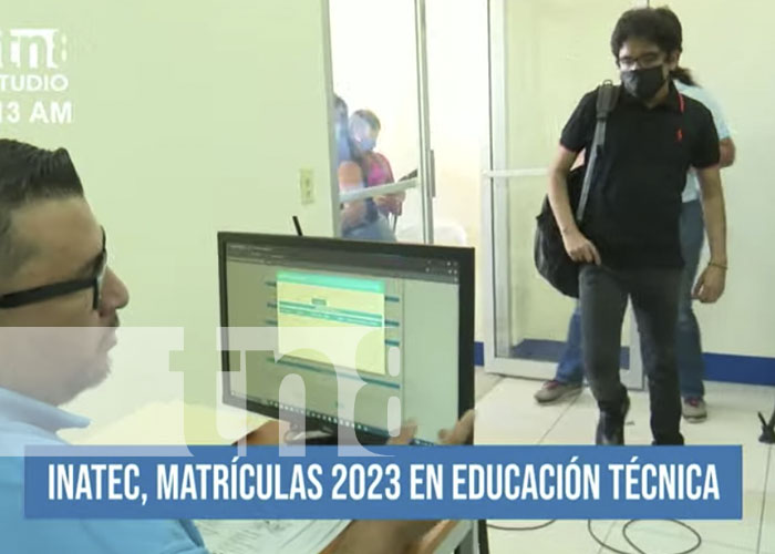 INATEC: Matricula 2023 en educación técnica