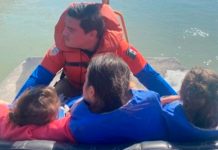Hallan a tres niñas salvadoreñas abandonadas en un islote del Río Bravo