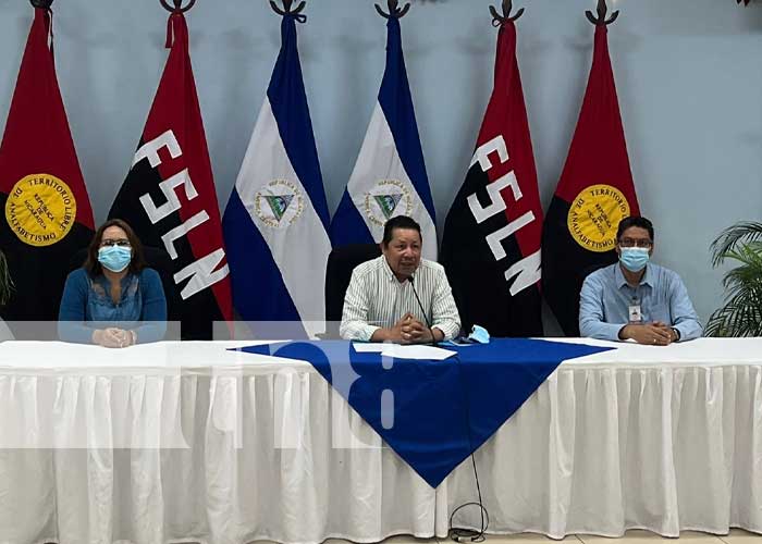 Foto: Conferencia de prensa del MINED en Nicaragua / TN8