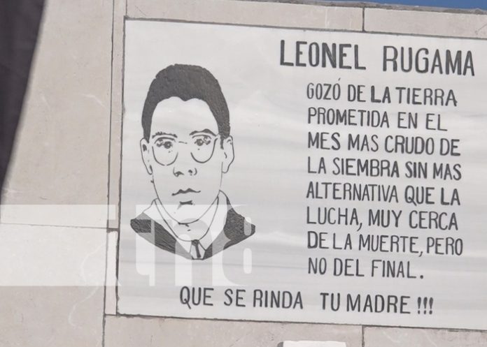 Estelí conmemora los 53 años del paso a la inmortalidad de Leonel Rugama