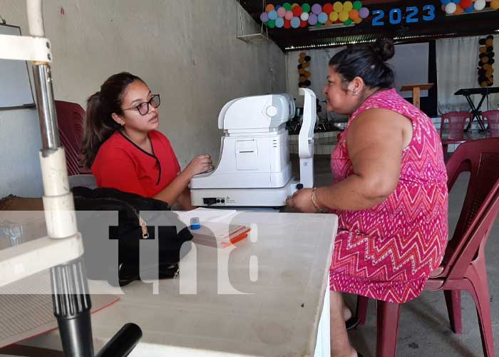 Foto: Jornada de salud visual gratuita en Managua / TN8