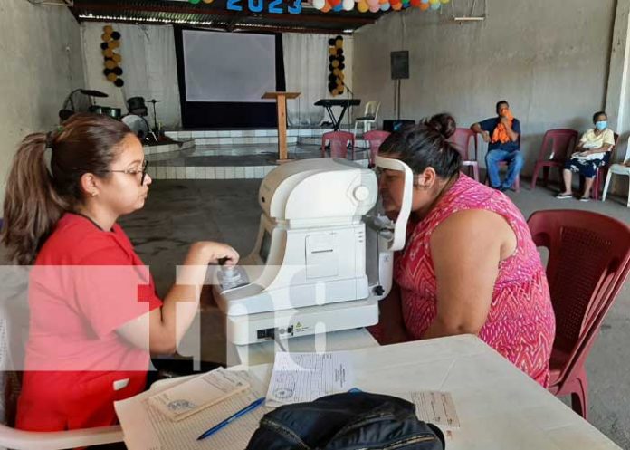Foto: Jornada de salud visual gratuita en Managua / TN8