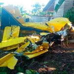 Un herido grave tras chocar dos avionetas fumigadoras en Panamá