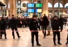 Brutal ataque en una estación de trenes en París dejó a seis heridos