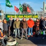 Siguen las protestas de transportistas en Reino Unido por un mejor salario