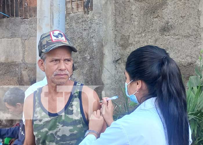 Foto: Jornada de vacunación contra el COVID-19 en Managua / TN8