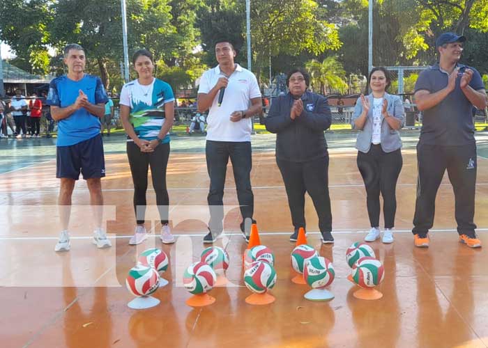 Foto: Academia de Voleibol en Managua / TN8