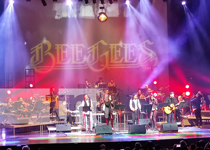 Foto: Homenaje al grupo "Bee Gees" ha llenado la sala mayor del teatro nacional Rubén Darío / TN8