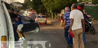 Foto: A puñetazos en plena carretera por una discusión de tráfico en Juigalpa / TN8