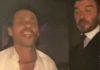 Difunden video de cómo se la pasó David Beckham y Marc Anthony en la boda