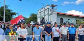 Rinden homenaje al Cnel. Santos López a 58 aniversario en Yalagüina, Madriz