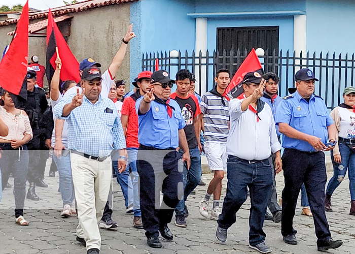Foto: Ocotal camina para celebrar la paz con el Gobierno del Frente Sandinista / TN8