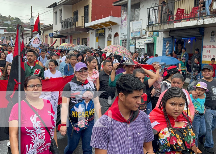 Foto: Matagalpa y Masaya sale a las calles a respaldar y celebrar la paz que se tiene en Nicaragua / TN8