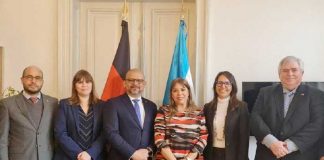 Nicaragua sostuvo encuentro con secretario general del SICA en Berlín