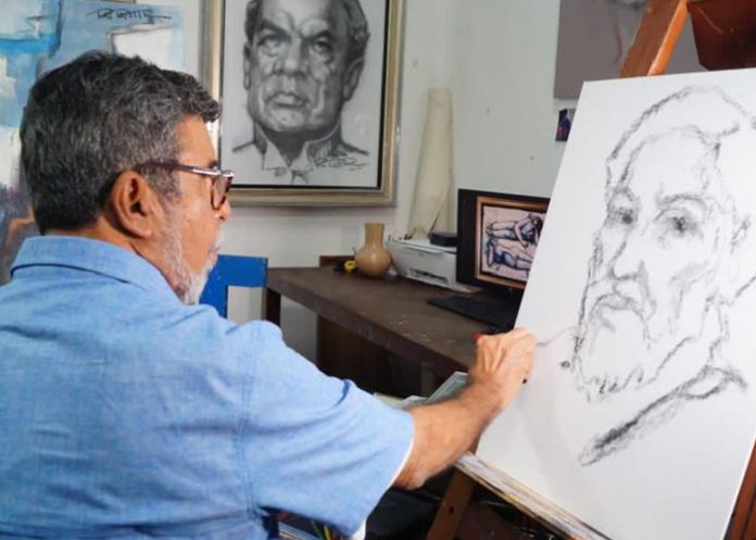 Delegación de Nicaragua visitó a maestro retratista Roger Pérez
