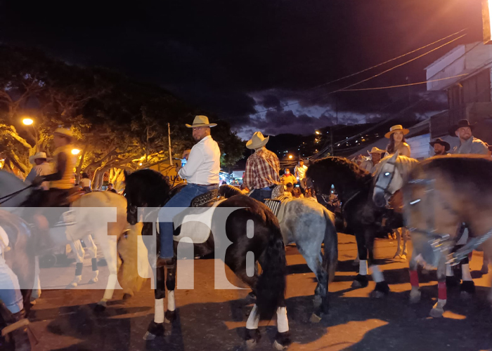 Foto: Familias de Matagalpa disfrutaron del tradicional desfile hípico / TN8