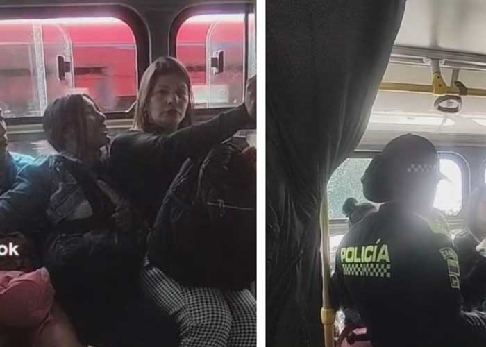 Mujeres terminan en pleito por un asiento en el transporte público 