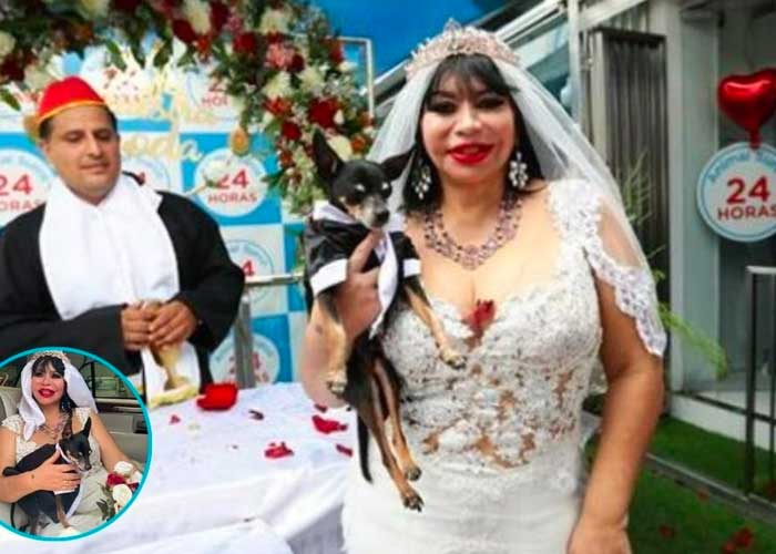 Excongresista se casó con su perro en el Día de San Valentín