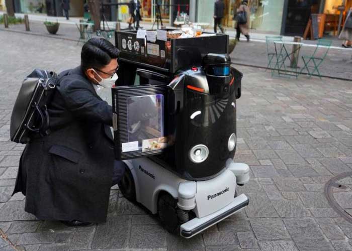 Japón lanza robots de entrega "humildes y adorables"