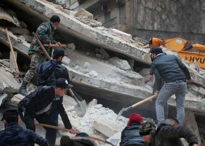 Asciende a más de 12.000 la cifra de muertos en Türkiye y Siria por terremotos