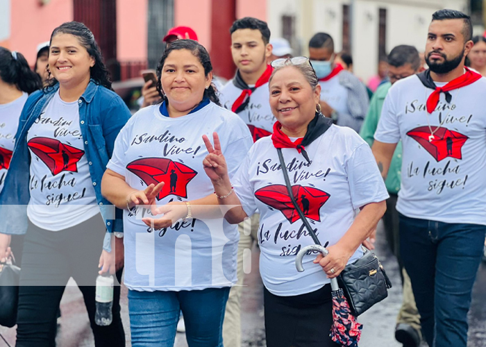 Foto: Matagalpa y Masaya sale a las calles a respaldar y celebrar la paz que se tiene en Nicaragua / TN8