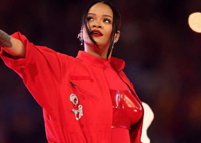 Foto: Super Bowl 2023: Aquí está la increíble actuación de medio tiempo de Rihanna / Cortesía