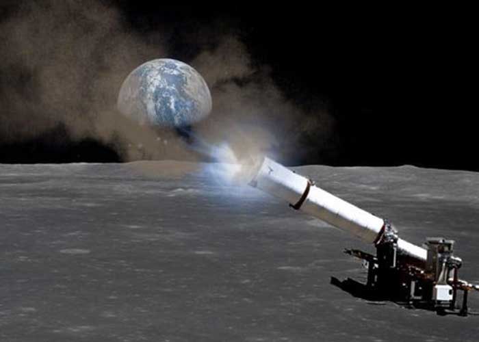 Planean lanzar polvo lunar al espacio para “evitar el calentamiento global”