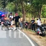 Foto: Irresponsable motociclista termina lesionado en accidente en Nueva Segovia / TN8
