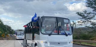 Juigalpa recibe cinco nuevas unidades de buses Rusos