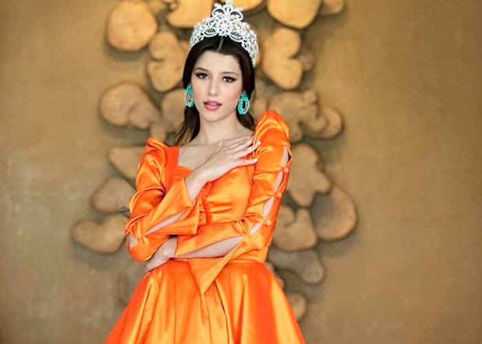 Con su carisma, Mariángeles deslumbra en el Miss Teen Universe 2023