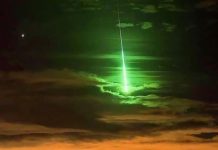 Foto: Mira como pasó el cometa verde cerca de la tierra / Cortesía