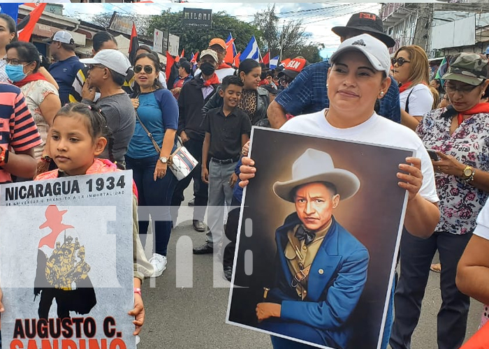 Foto: Cientos de familias en Estelí celebraron la paz que hay en el país / TN8