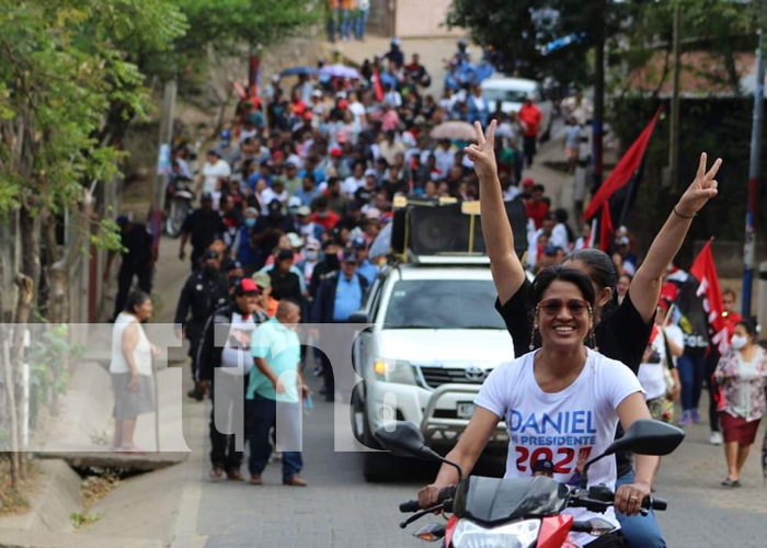 Foto: Familias de Somoto se sumaron a la marcha por la paz y la dignidad nacional / TN8