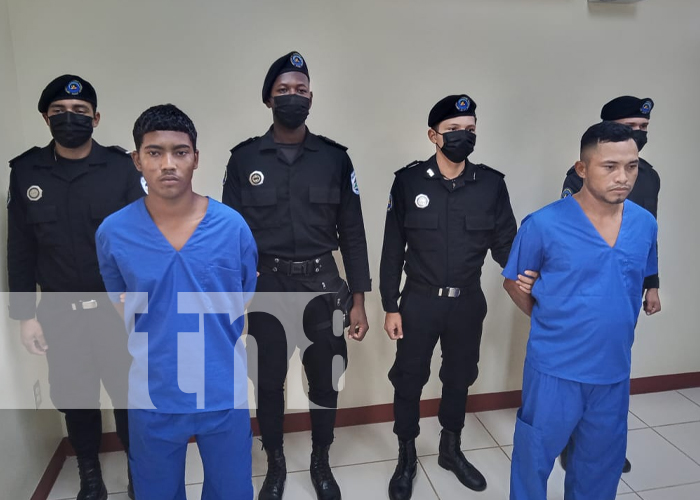 Foto: Policía Nacional de Nicaragua detiene a delincuentes de Masaya, Bluefields y Chinandega / TN8
