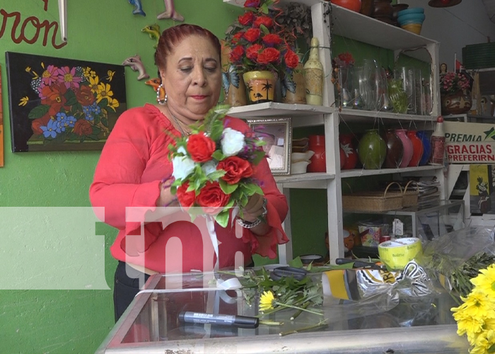 Foto: Floristería “Rosa Sharon” emprendimiento exitoso en la ciudad de Rivas / TN8