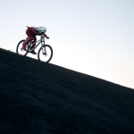 Ciclista Francés luchó con todo por batir el récord en el volcán Cerro Negro