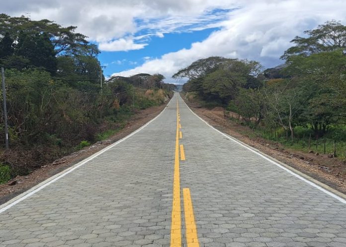 Para la seguridad del pueblo, Matagalpa recibe 15 kilómetros nuevos de carretera