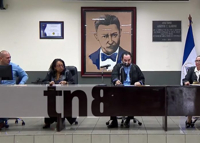 Foto: Conferencia de prensa en Nicaragua sobre deportación de traidores a la patria / TN8