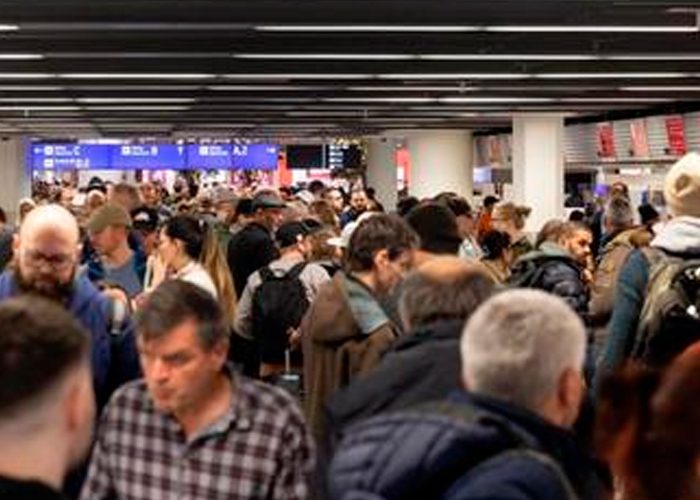 Huelga en ocho aeropuertos de Alemania dejó miles de vuelos cancelados