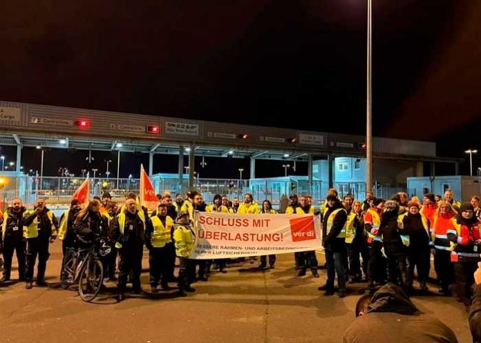 Miles de vuelos cancelados en Aeropuertos de Alemania a causa de una huelga