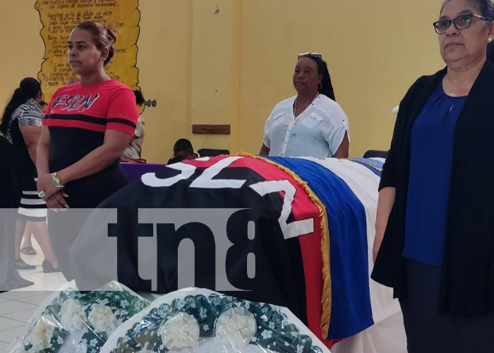 Homenaje póstumo a Audona Crispin Teófilo en Puerto Cabezas