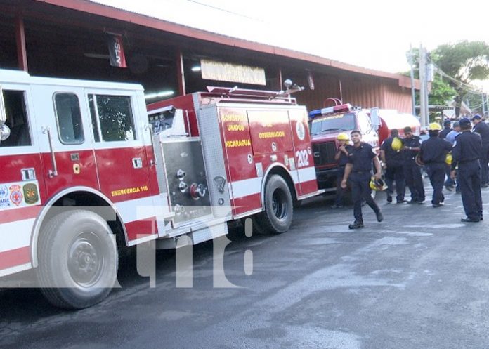 Foto: Camiones de bomberos para nueva estación en San Francisco del Norte, Chinandega / TN8