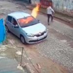 Quemó vivo a un hombre en Brasil tras pedirle un aumento de salario (VIDEO)