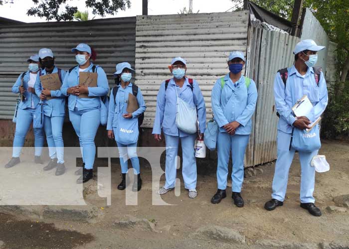 Foto: Brigadas antiepidémicas y médicas por Managua / TN8