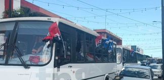 Foto: Nuevas unidades de buses para Carazo / TN8